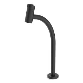 ROCA TORNEIRA DE LAVATORIO DE MESA BICA ALTA NOVA SINGLES ONE BLACK MATTE