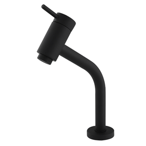 RAINHA 91067 C65 TORNEIRA NOBRE 14CM BLACK MATTE BANCADA 1/4 VOLTA