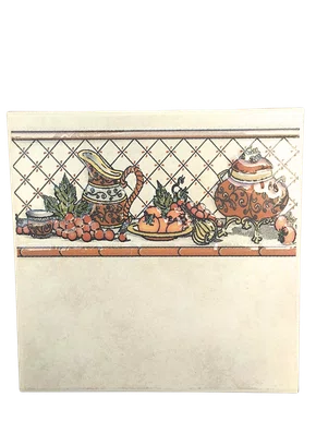 AZULEJO CERAMICO COZINHA CAMPESTRE - 15,5X15,5CM - CLASSE C - DEXCO