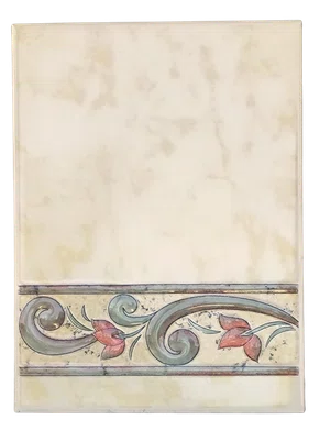 AZULEJO CERÂMICO DECORATIVO DEBORA BE-0 - 15X20CM - COMERCIAL