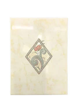 AZULEJO CERÂMICO DECORATIVO DEBORA BE-1 -15X20CM - COMERCIAL
