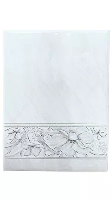 AZULEJO CERÂMICO DECORATIVO MILIAN GR-0 - CLASSE A - 15X20CM