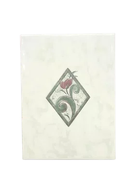 AZULEJO DECORATIVO TULIPA RENASCENTISTA - 14,5X20CM - DEXCO - COMERCIAL