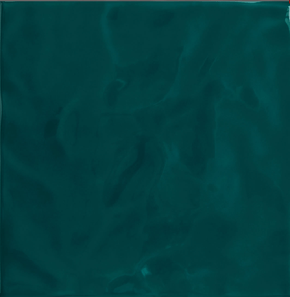 AZULEJO CERÂMICO PISCINA VERDE MUSGO ONDA BR - ELIANE -