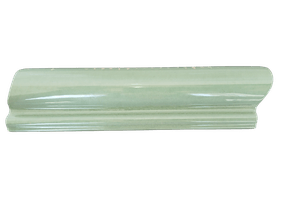 CANTONEIRA/FILETE EM CERÂMICA FIRENZE VERDE GN LUX - PORTINARI