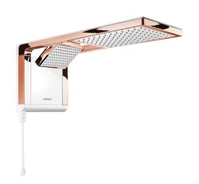 CHUVEIRO ACQUA DUO - BRANCO/ROSE GOLD 220v - LORENZETTI -