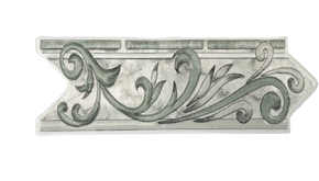 Listelo Cerâmico Esmerald 75236 GN - Portinari