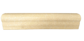 LISTELO CERÂMICO - V-CAP PERLINO NO - PORTINARI - 5X25CM -