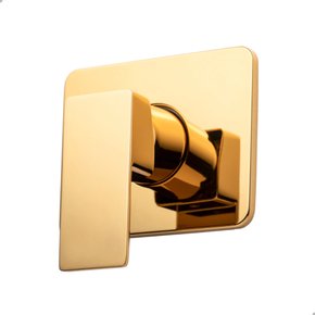 LX4032 Acabamento Para Base Docol Monocomando Gold - Lexxa