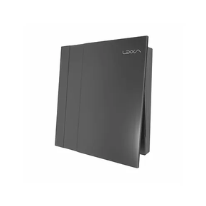 LX4052GF Acabamento Para Valvula De Descarga Grafite - Lexxa