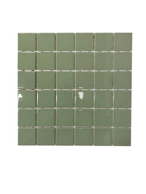 Pastilha em Porcelanato Verde - Dexco