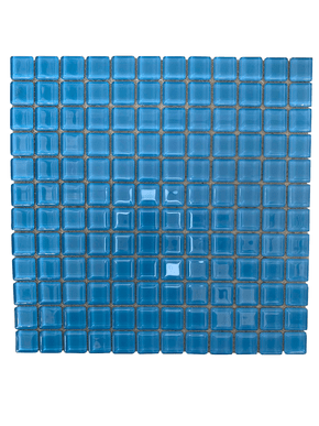 Pastilha em Vidro Azul Céu para Ambientes Internos, Externos e Piscinas - Portinari