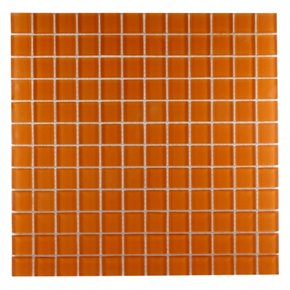 Pastilha em Vidro Laranja Fosco MT - Colortil