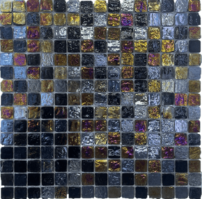 Pastilha em Vidro Pack Art Preto - Portinari