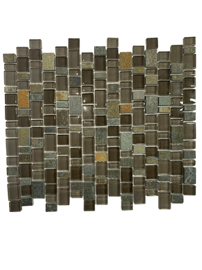 Pastilha em Vidro Pack Mc Stone Bw para Ambientes Internos, Externos e Piscinas - Portinari