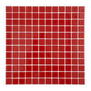 Pastilha em Vidro Vermelha Fosco MT - Colortil