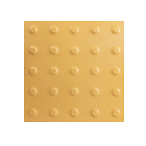 PISO TÁTIL ARQTEC STOP AMARELO - ELIANE - 24,5X24,5 - CLASSE A