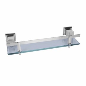 Porta Shampoo com Vidro incolor Inox pr4011 - Ducon