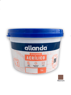 Rejuntamento Acrílico Bicomponente Marrom Plus- Alianda