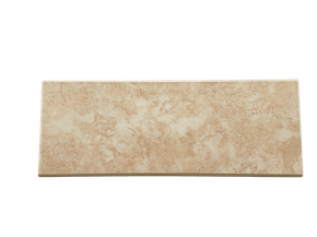 RODAPÉ CERÂMICO BECAGLI II DORATO - ELIANE - CLASSE A - 7,5X20