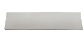 RODAPE CERÂMICO FORMA SLIM BRANCO - ELIANE - CLASSE A - 7,5X31