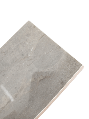 RODAPE CERÂMICO POLIDO CINZA ESCURO - ELIANE - CLASSE C - 9,5x100