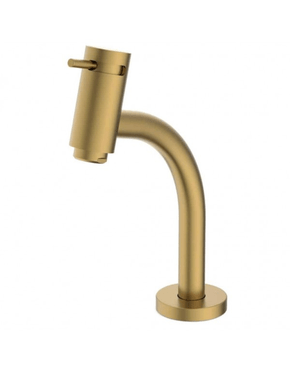 TORNEIRA LAVATORIO MESA BICA BAIXA GOLD MATTE - BASIC CELITE