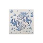 Azulejo Cerâmico Decor Peixes Branco para Ambientes Internos, Externos e Piscinas - Eliane