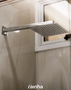 45500 DUCHA ARTICULADA SLIN SQUARE METAL RAINHA - CROMADA