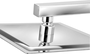 45500 DUCHA ARTICULADA SLIN SQUARE METAL RAINHA - CROMADA