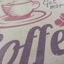 Azulejo Decorativo Cartaz Coffee - Ceusa