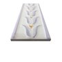 Listelo Cerâmico Tulipa Primavera Lavanda - Dexco