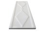 Listelo Cerâmico Geométrico Primavera Branco - Dexco