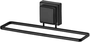 FUTURE 8053PT TOALHEIRO DE LAVABO 25 CM BLACK MATTE - COM VENTOSA