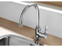 ROCA TORNEIRA MONOCOMANDO DE COZINHA DE MESA COM BICA ALTA E MOVEL L20 CROMADO