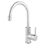 RAINHA 2630 TORNEIRA MONOCOMANDO SLIM CANO ALTO INOX C/ AREJADOR ARTICULADO