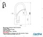 - RAINHA 3191 C 21 MISTURADOR MONOCOMANDO BLACK 40 CENTIMETROS -