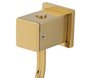 RAINHA CABIDE SEMI LUXO SQUARE 1 GANCHO GOLD BRILHANTE INOX