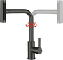 RAINHA 92993 TORNEIRA BANCADA GOURMET FRIA PARA COZINHA BLACK