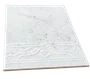 AZULEJO CERÂMICO DECORATIVO OMAHA WH-0 - CLASSE A - 15X20CM -