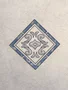 AZULEJO CERÂMICO DECORATIVO SIMONE GEO WH-1 - CLASSE A - 15X15CM