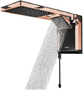 CHUVEIRO ACQUA DUO ULTRA - BLACK/ROSE GOLD - LORENZETTI -