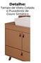 CONJUNTO DE MÓVEIS CONDOTTI 80 CAPUCCINO/CANOVAS - CGC MÓVEIS