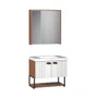 CONJUNTO DE MÓVEIS KIT CAMPECHE CINAMOMO/BRANCO - BERTON