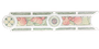 50203 FILETE CERÂMICO DECORATIVO - WH - DEXCO - 4,5X20CM - CLASSE A