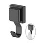 GANCHO MULTISO COM VENTOSA 8056PT PRETO FOSCO - FUTURE -