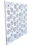 KIT REVESTIMENTO DECORATIVO GRAFISMO - 20X20CM - CLASSE A -
