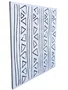 KIT REVESTIMENTO DECORATIVO GRAFISMO - 20X20CM - CLASSE A -