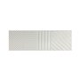 Listelo Cerâmico Habitat L-1 Frost White - Eliane