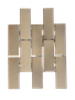 PASTILHA EM PORCELANATO - PLENO BEGE - DEXCO - 31X27,5 -